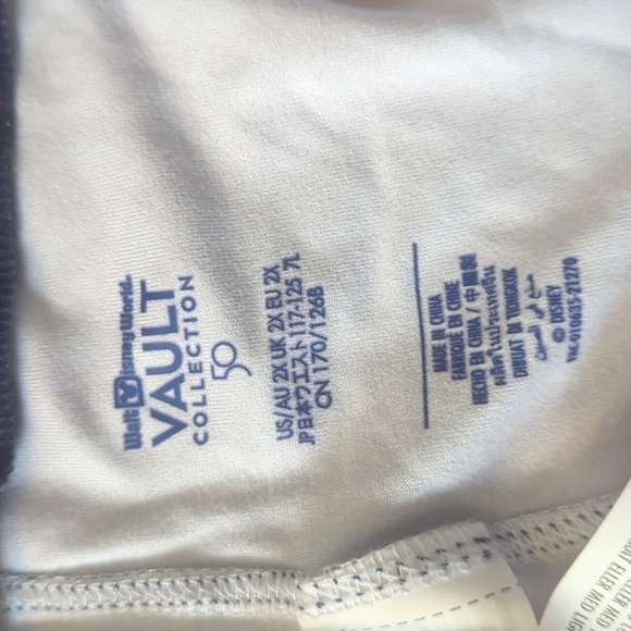 Walt Disney World Vault Collection 50 Patriotic Colonial Mickey Leggings Size 2X - Picture 6 of 9